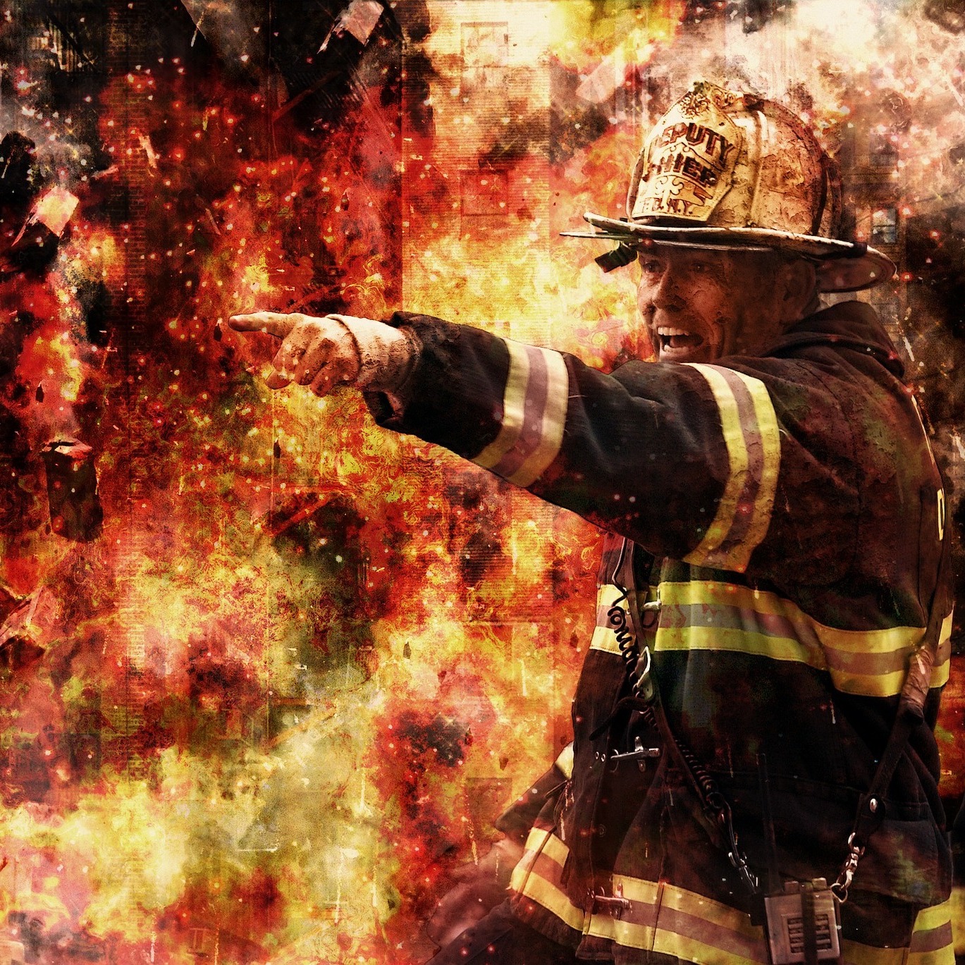 Aramid used for fire and thermal protection of firefighters